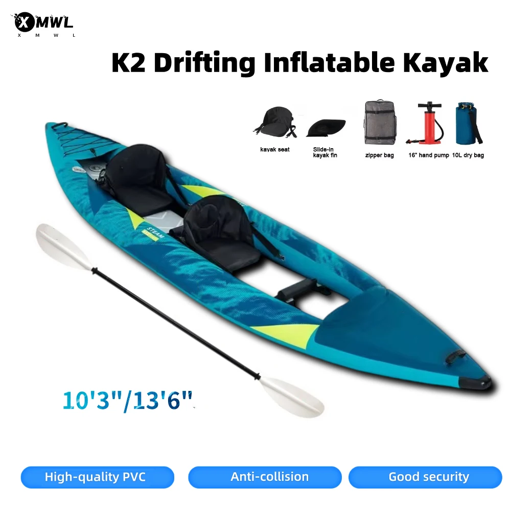 Perahu Kano Kayak Tiup 1-2 Ora - Aquatic Sports ulasan dan harga