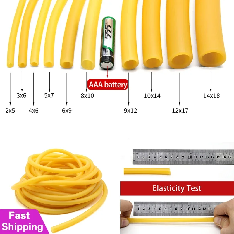 Pita selang karet lateks alam  - Speargun Rubber Band ulasan dan harga